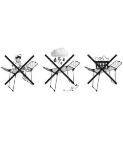 Stendibiancheria vileda "infinity flex" estensibile 117-205 cm