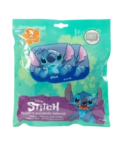 Coppia tendine auto laterali "disney stitch" 44x35 cm