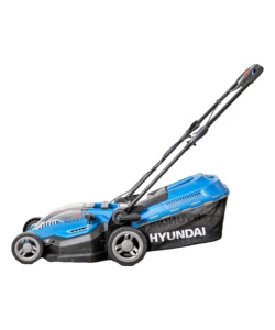 Tagliaerba a batteria hyundai 25610 taglio da 38 cm 40v, solo corpo macchina