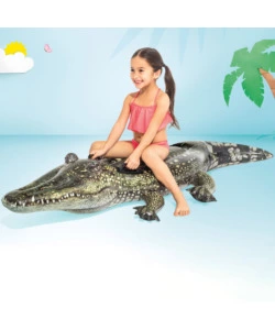 Gonfiabile cavalcabile intex "vero alligatore" 170x86 cm i.7 - cod. 57551np