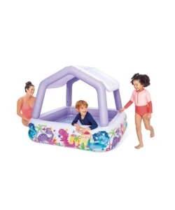 Piscina gonfiabile parasole intex "acquario" cm 157x157x122 i.4 - cod. 57470np
