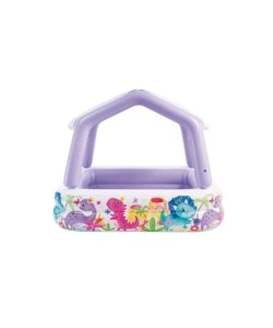 Piscina gonfiabile parasole intex "acquario" cm 157x157x122 i.4 - cod. 57470np