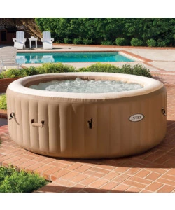 Pure spa bubble massage 196x71cm 4 posti con pompa