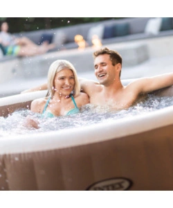 Pure spa bubble massage 196x71cm 4 posti con pompa
