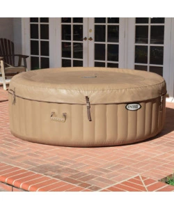 Pure spa bubble massage 196x71cm 4 posti con pompa