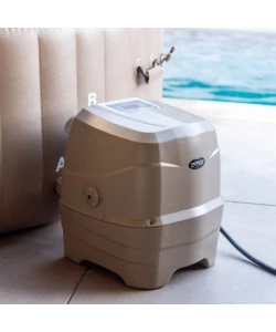 Pure spa bubble massage 196x71cm 4 posti con pompa
