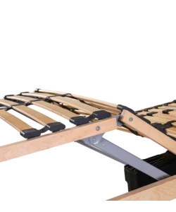 Rete singola dormir "eco relax" motorizzata wireless in legno 80x190 cm