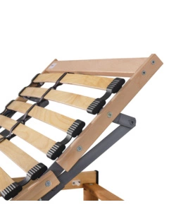 Rete singola dormir "eco relax" motorizzata wireless in legno 80x190 cm