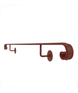 Corrimano in ferro verniciato metal expert colore grigio, 2 metri