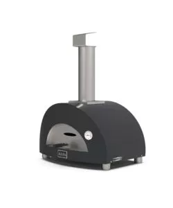 Forno pizza a legna alfa "moderno" colore nero 1 pizza