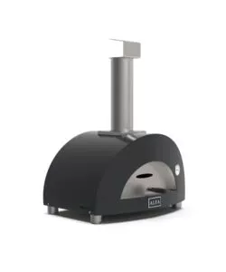 Forno pizza a legna alfa "moderno" colore nero 1 pizza
