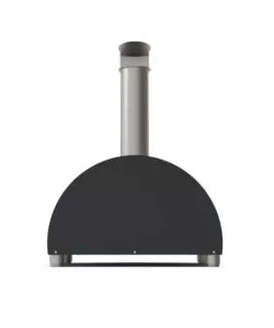 Forno pizza a legna alfa "moderno" colore nero 1 pizza