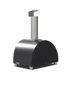 Forno pizza a legna alfa "moderno" colore nero 1 pizza