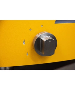 Forno pizza a gas alfa "moderno" colore giallo 3 pizze