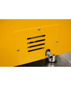 Forno pizza a gas alfa "moderno" colore giallo 3 pizze