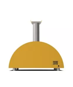 Forno pizza a gas alfa "moderno" colore giallo 3 pizze