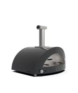 Forno pizza a gas alfa "moderno" colore nero 5 pizze