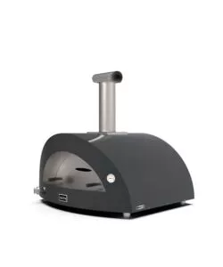 Forno pizza a gas alfa "moderno" colore nero 5 pizze