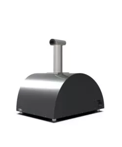 Forno pizza a gas alfa "moderno" colore nero 5 pizze
