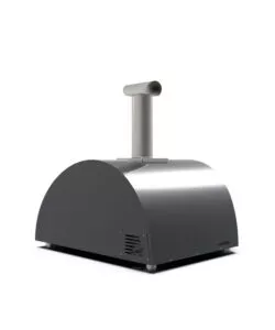 Forno pizza a gas alfa "moderno" colore nero 5 pizze