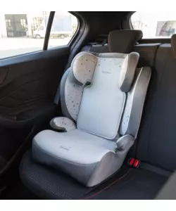 Seggiolino auto tataway "pallade" colore grigio per bambini dai 100 ai 150 cm ece r129