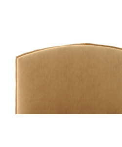 Letto piazza e mezza contenitore "moon" in tessuto arancione 120x190 cm