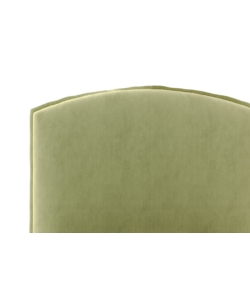 Letto singolo contenitore "moon" in tessuto verde 90x190 cm