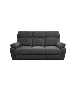 Divano 3 posti bellahome 'annika' con recliner manuale, 198x93x101 cm