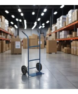 Carrello trasporto essenza in acciaio portata 80 kg 38x48x100 cm