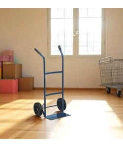 Carrello trasporto essenza in acciaio portata 80 kg 38x48x100 cm