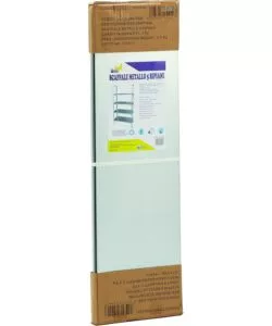 Scaffale essenza in metallo 4 ripiani 75x30x147 cm