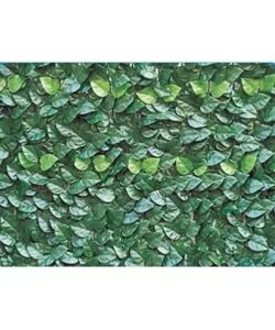 Siepe artificiale essenza in pvc con foglie lauro 300x150 cm