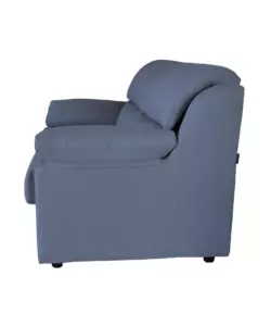 Divano 2 posti maxi bellahome "firenze" avio tessuto sfoderabile e antimacchia, 170x95x93 cm
