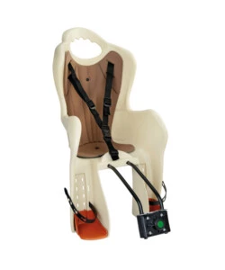 Seggiolino posteriore per bicicletta lampa "holly" con attacco al telaio colori assortiti portata massima 22 kg