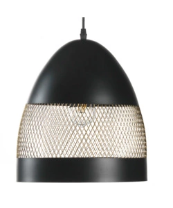 LAMPADARIO ONLI "POLLY" NERA, E27