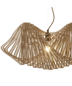 Lampadario onli "camino" bronzo 2 luci, e27