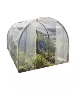 Telo di ricambio verdemax per serra spring medium in pe trasparente 200x300x175 cm