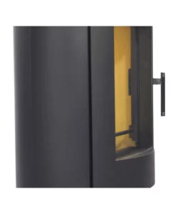 Stufa a legna panadero "oval 5" antracite 7,6 kw