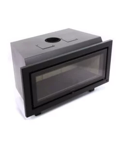 Inserto a legna ventilato panadero "c-101-s" antracite 8,4 kw