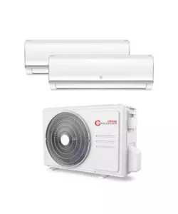 Climatizzatore caldo freddo daikin pompa di calore 'pro era' dualsplit e unit esterna (2amxf50a) 12000 + 12000 btu