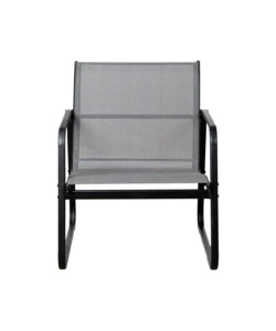 Set da giardino eurogarden "magnolia" grigio 4 sedute e tavolino