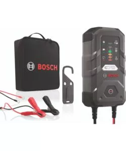 Caricabatteria per auto bosch "c70" 12-24 v, 10a