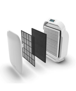 Purificatore olimpia splendid "aura absolute" con filtro hepa, 70 w