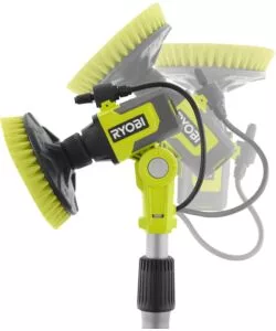 Spazzola telescopica con risciaquo - rwts18-0 - ryobi - solo corpo macchina