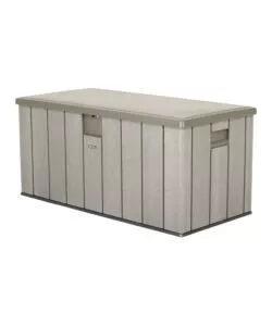 Baule da esterno lifetime in resina grigio 150,7x71,9x69,1 cm
