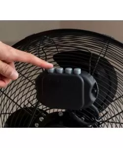 Ventilatore da appoggio easy system nero 130w