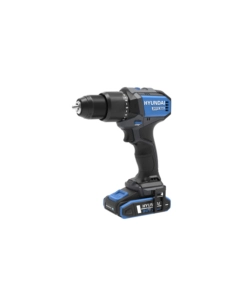 Kit trapano a percussione e smerigliatrice angolare a batteria hyundai 2 batterie 20v 2ah/4ah e caricabatterie - cod. 25851
