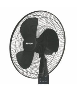 Ventilatore a piantana kooper nero 45w