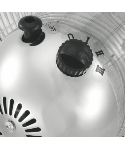 Ventilatore da tavolo kooper grigio 35w