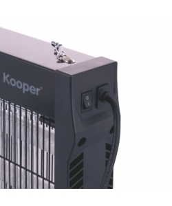 Zanzariera elettrica kooper nero 40w